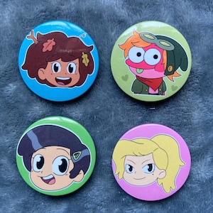 Amphibia Buttons