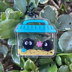 Soot sprite keychain