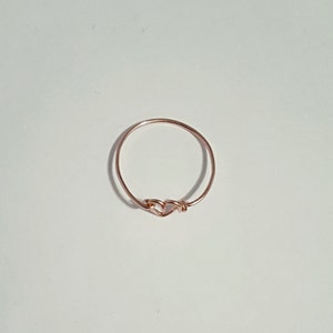 rose gold ring free shipping heart 14k filled love image 3