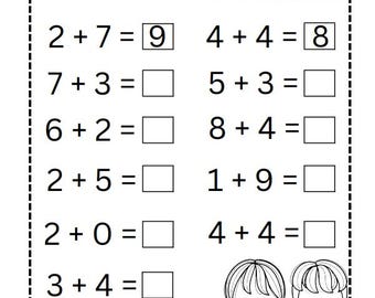 Mathe-Arbeitsblätter: 400+ Seite Addieren, Subtrahieren, Multiplizieren (PDF-Muster)