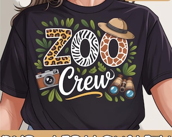 Zoo Crew Safari Animals Wildlife Animal Wild Field Trip Png, Zoo Crew, Animal Png, Kids Zoo Trip Png, Safari Party Png, Safari Life Png