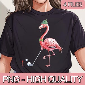 Flamingo Golf Flamingo Playing Golf Golfer Png, Summe Png, Flamingo Lover, Playing Golf, Golf Lovers, Flamingo Going Golfing Png