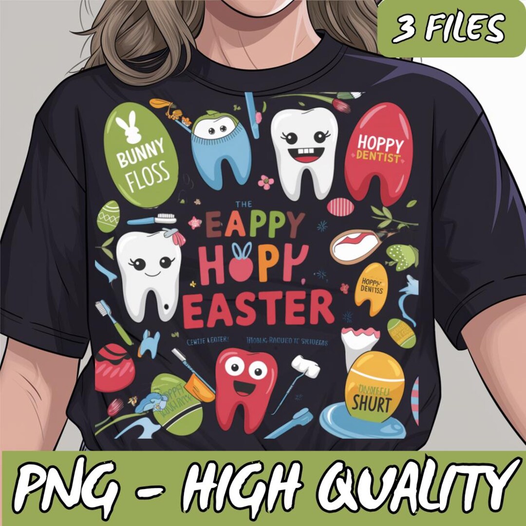 Dental Easter Png, Bunny Floss Png, Dental Hygienist Png, Dental Office ...