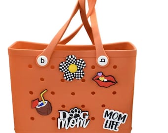 Charms décoratifs personnalisés pour sac de plage – Convient aux sacs Bogg et aux sacs simplement Southern