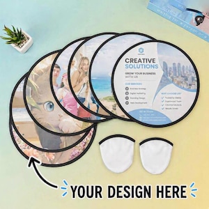 Personalized Foldable Hand Fan  | Custom Picture Fan | Wedding Favor Fan | Party Giveaway | Promotional Business Fan | Sublimation Fan