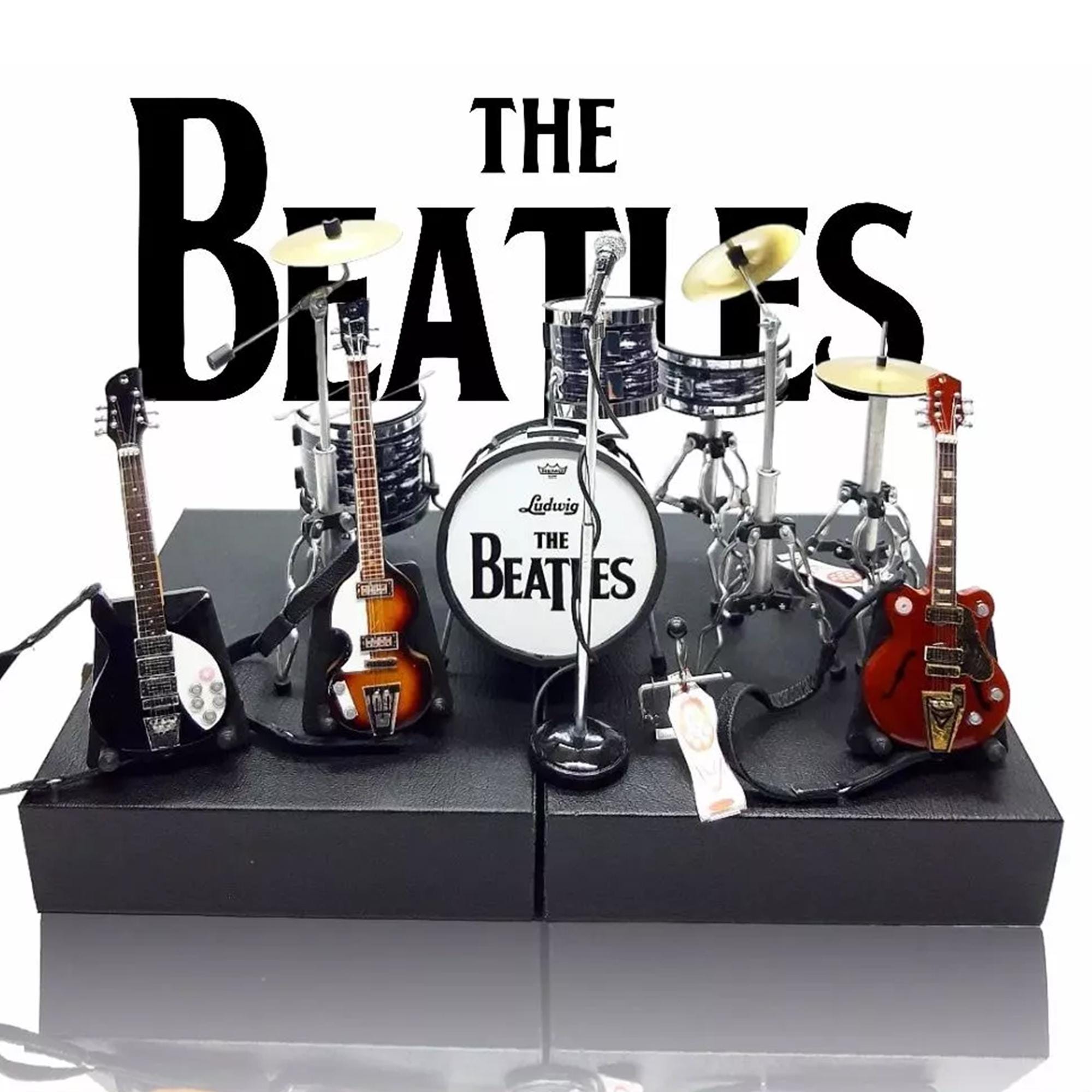 ビートルズ BEATLES ミニチュア楽器アンプセット フィギュア