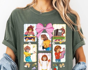 Junie B Jones Shirt, Teacher Sweatshirt, Gift For Teacher, First Grade Teacher Sweater, Junie B Jones Education Tee, Comfort Colors T-Shirt
