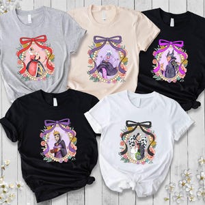 Disney Villains Shirt, Evil Queens Shirt, Disney Villains Characters Magical Mirror Sweatshirt, Friends Matching Shirt, Bad Girls Shirt
