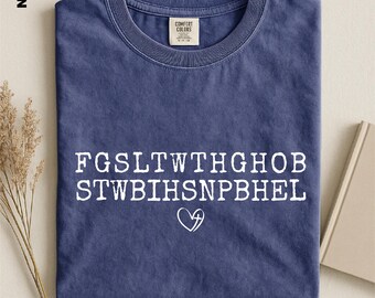 FGSLTWTHGHOB Shirt, John 3:16 Christian Acronym T-Shirt, Bible Verse Cipher Tee, Faith Based Gift for Her, Heart Cross Scripture Sweatshirt