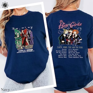 The Hex Girls Shirt, Concert T-Shirt, Retro Halloween Sweatshirt, Rocker Mama Gift, Hex Girls Rock Band Sweater, Spooky Season Tee