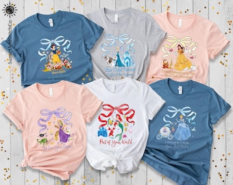 Disney Princess Quote Shirt, Little Mermaid Inspired T-Shirt, Disneyland Trip Tee, Magic Kingdom Sweater, Coquette Princess Sweatshirt