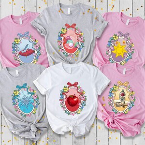 Disney Princess Signs Shirt, Disneyland Shirt, Cinderella Tee, Snow White Tee, Little Mermaid Tee, Rapunzel Shirt, Aurora Shirt, Moana Shirt