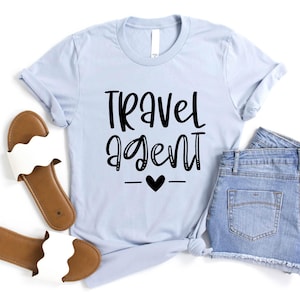 Travel Agent Shirt, Travel Planner Tee, Travel Advisor Shirt, World Trip Sweater, Gift for Agency, Travel Agent Life T-Shirt, Gift for Her