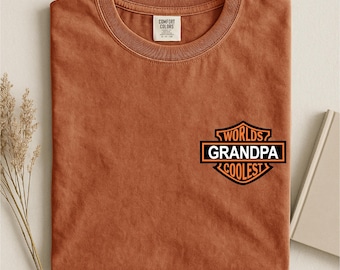 Custom Name Worlds Coolest Shirt, Motorcycle Personalized T-Shirt, Custom Father's Day Tee, Motorcycle Lover Shirt, Motor Birthday Shirts