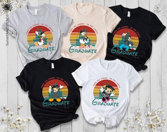 Mickey and Friends Disney Graduate Shirt, Grad Mom Shirt, Family Matching Trip Tee, Class of 2026 Sweatshirt, From The Tassel To The Castle