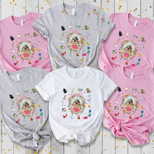 Disney Princess Mirror Coquette Bow Shirt, Princess Castle Shirt, Magic Kingdom Shirt, Disney Things Shirt, Girls Trip Shirt, Birthday Girl