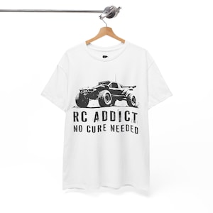 RC Truck T-shirt, Remote Control Hobbyist Shirt, Off-Road Vehicle T-shirt, Funny T-shirt for RC Addicts, RC Car T-shirt