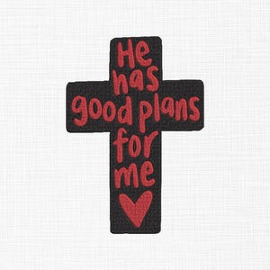 Cross Embroidery Design Trust God Embroidery Design Christian Cross Machine Embroidery Files 5 Sizes Download
