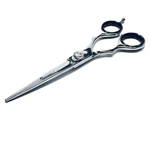 Ciseaux de coupe de cheveux faits main - Ciseaux de coiffeur japonais de qualité supérieure en acier J2 en argent, outil de coiffure de salon, ciseaux artisanaux, cadeaux personnalisés