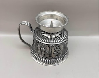 Vintage Frieling-zinn Germany Pewter 95% Candle Holder - Etsy