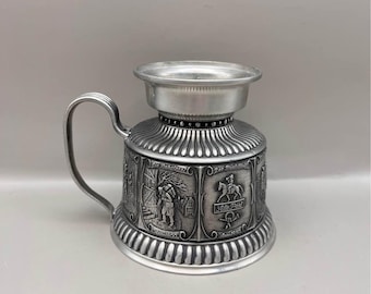 Vintage Frieling-zinn Germany Pewter 95% Candle Holder - Etsy