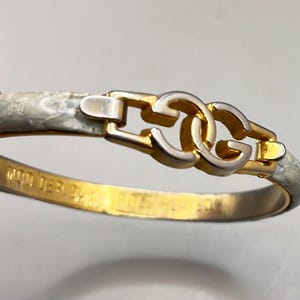 Vintage Gucci Leather Bracelet - Etsy