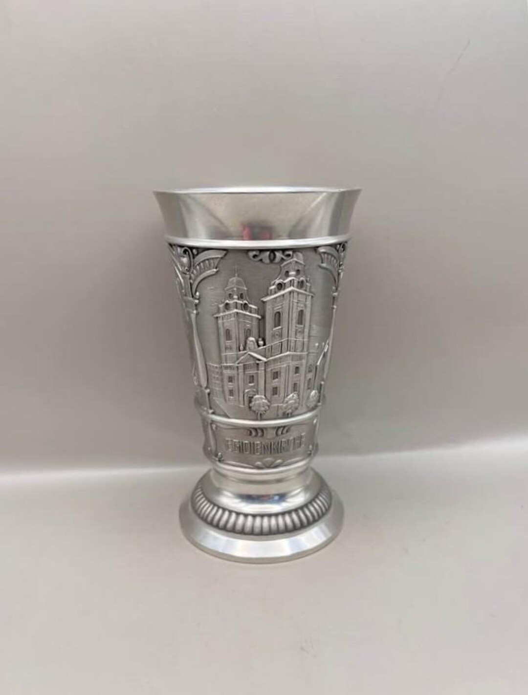 Rein Zinn Germany Pewter Tall Cup Nuremberg - Etsy