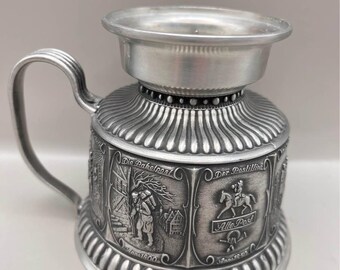 Vintage Frieling-zinn Germany Pewter 95% Candle Holder - Etsy