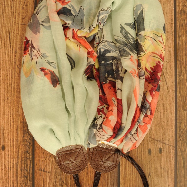 Artistic Floral Camera Strap