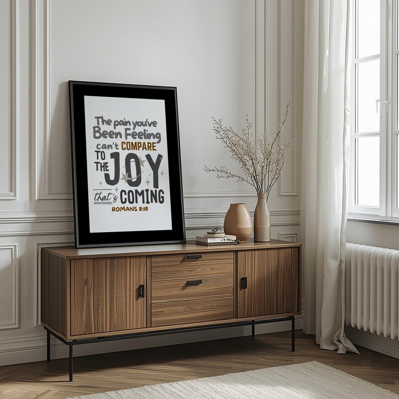 Modern Christian Wall Art Digital Download Printable Design Dorm Decor ...