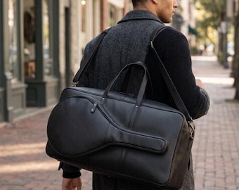 Leather Sports & Travel Duffel Bag | The Ultimate Racquet Bag