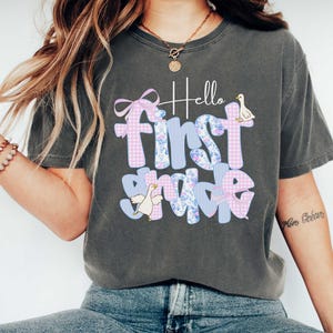 Silly Goose Teacher Shirt, Cute Comfort Colors® Teacher Tee, Grade Level Silly Goose Shirt, Funny Teacher Team Shirt, Hello First Grade Tee