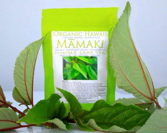 Organic Hawaii Mamaki Tea | Whole Leaf Herbal Tisane from Hawaii