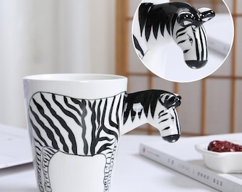 Taza Cebra - Cerámica - 15 fl. oz.