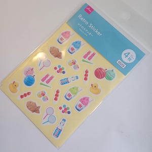 Pegatina retro "Festival de verano", Daiso