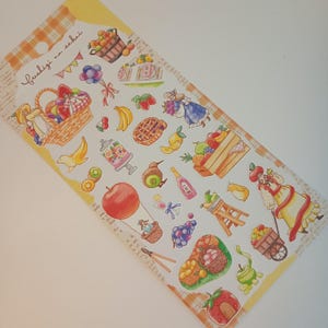 Pegatina de Fushigi na sekai "Una gran cosecha de frutas", Mindwave