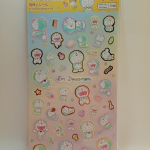 Doraemon Folienstempelaufkleber