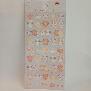 Pegatina de animal "Perro", Daiso