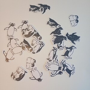 Flockensiegel "Pinguin", Daiso