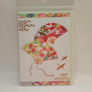 Tarjeta de felicitación de estilo japonés