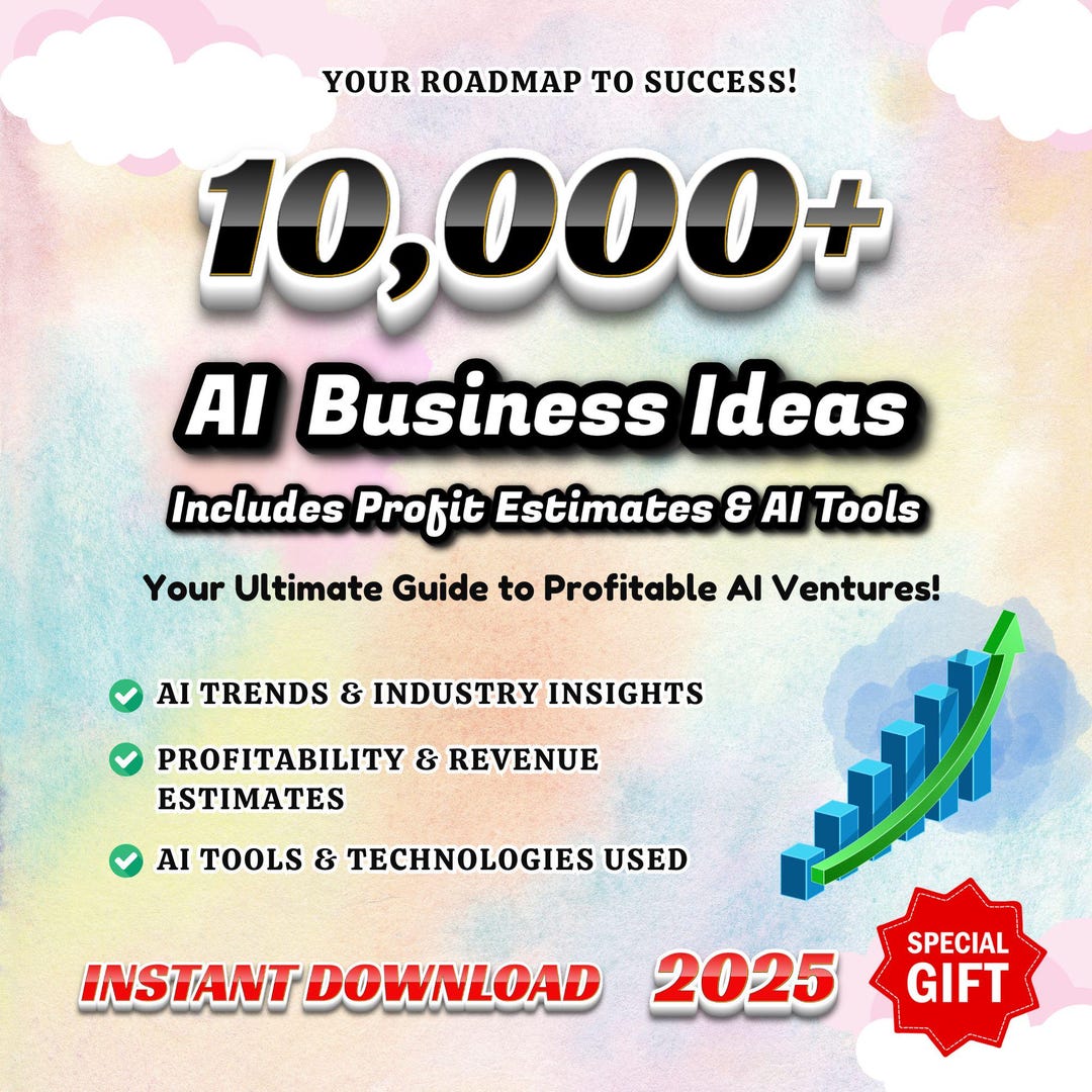 10,000+ AI Business Ideas - Profitable AI Startups, Side Hustles for ...