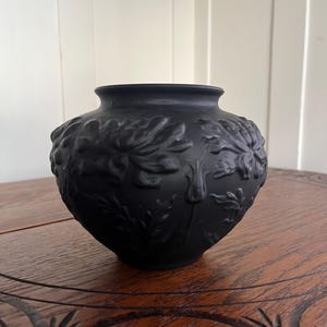 Art Deco Glass Vase - Etsy