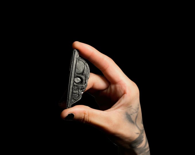 Bonehead Logo Velcro Hook Patch