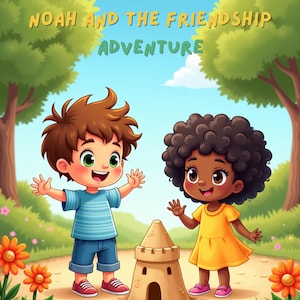 Personalized Bedtime Story | Custom Kids Name Book | Friendship & Sharing Story | Birthday Gift for Kids | Custom Storybook for your kids
