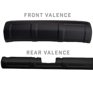 Black Lower Valance Front/Rear Replacement For 4Runner (2014-2024)