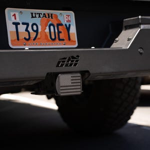 American Flag Hitch Cover
