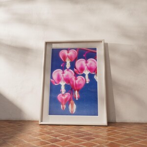 Ethereal Botanical Poster - Soft Pastel Orchid Wall Art - Vintage Abstract Floral Print - Elegant Nature Decor - Gift for Nature Lover