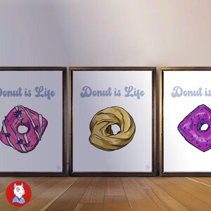 Donut Is Life Set