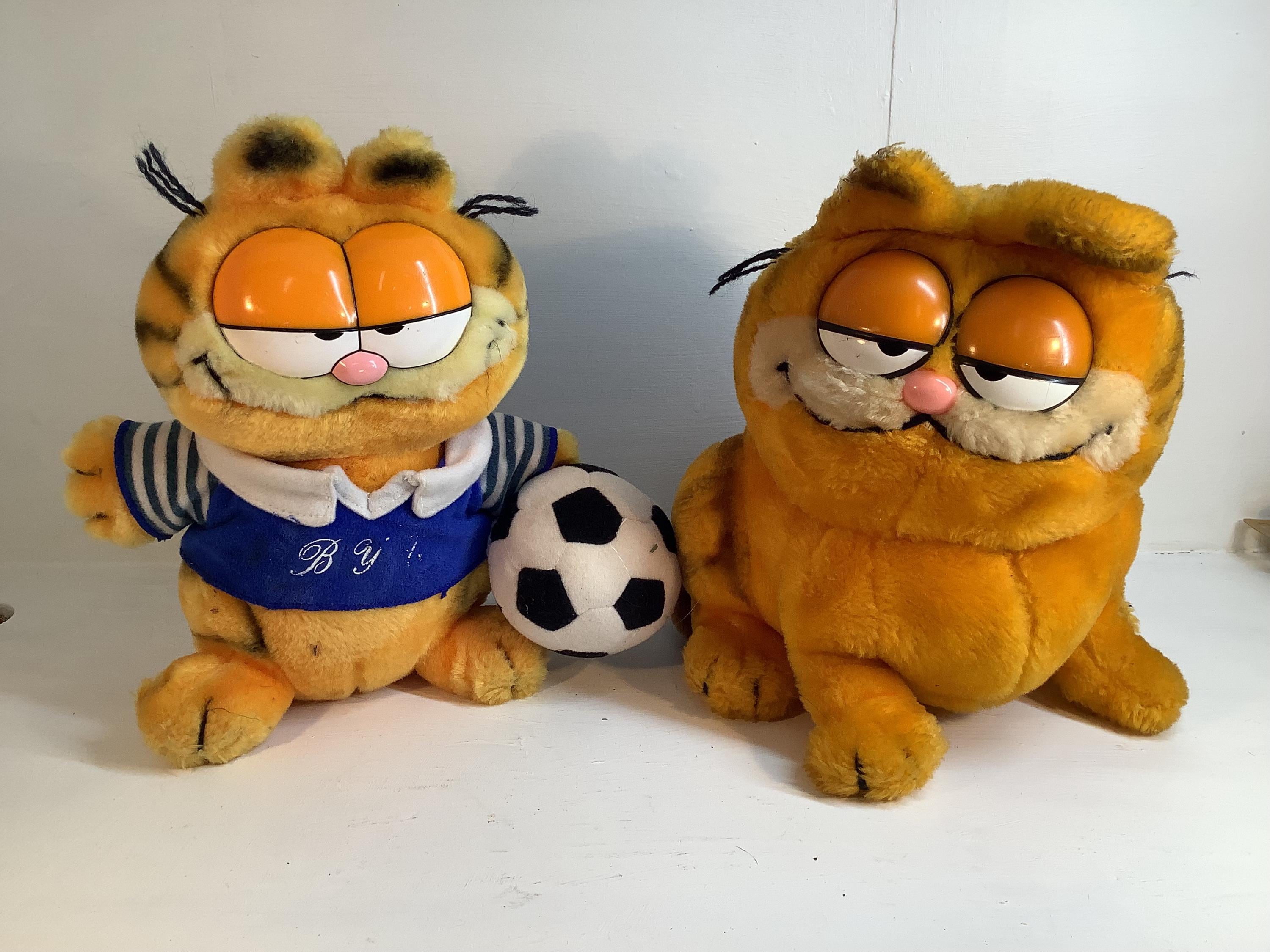 ガーフィールドのぬいぐるみ - Etsy 日本