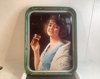 Rare Made in Italy Coca Cola tray.